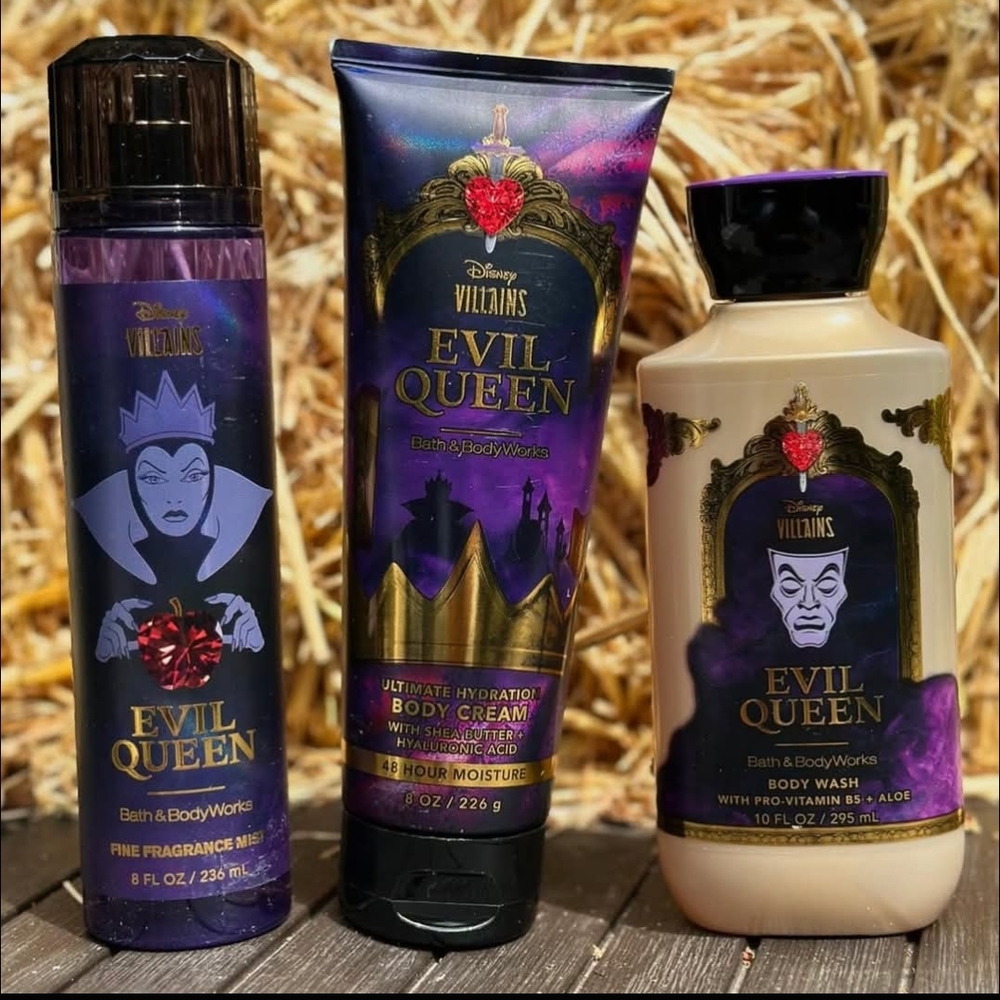 Evil Queen Bath & Body Set - Purple and Cream